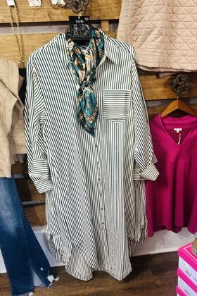 Saylor Striped Dress