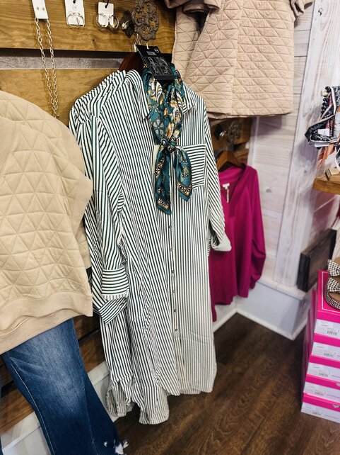 Saylor Striped Dress