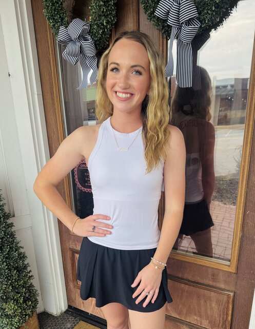 Lucy’s White Tank Top