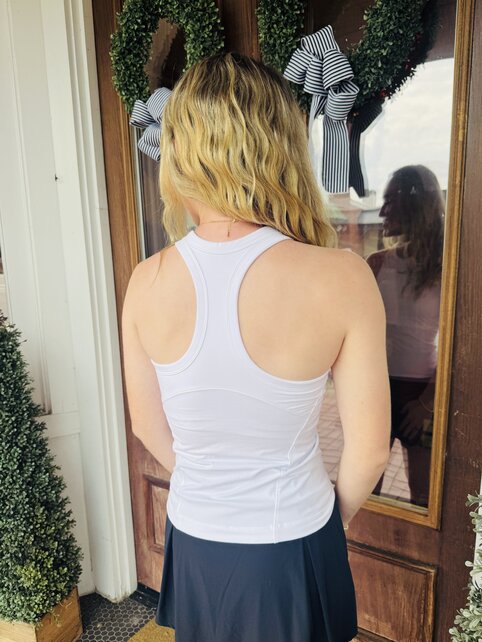 Lucy’s White Tank Top