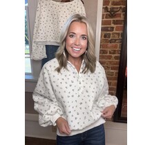 The Reagan Floral Pullover