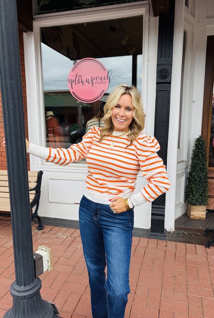 Stripes for Autumn Sweater