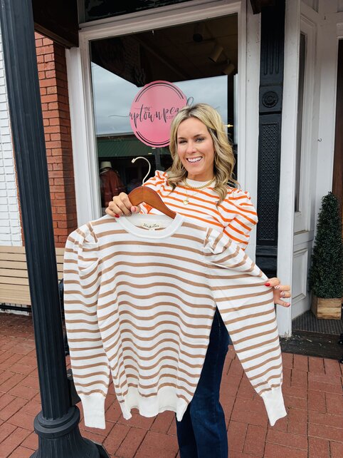 Stripes for Autumn Sweater