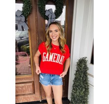 Gameday Boxy Cropped Top