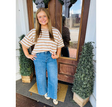 Tina in Taupe Top