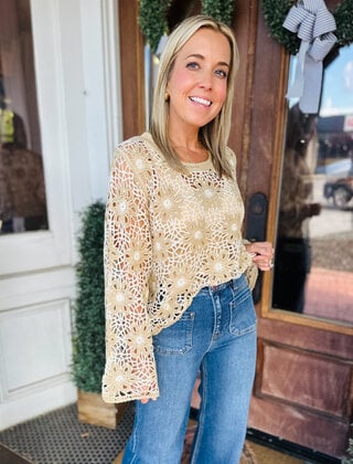 Cate Crochet Top