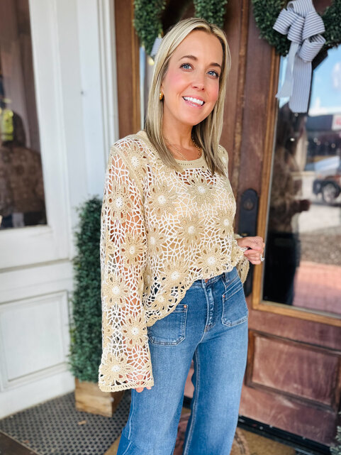 Cate Crochet Top