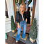 The Uptown Peach Laney Leopard Top