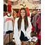 The Uptown Peach Gracie’s Grey Asymmetrical Sweatshirt