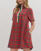 Peyton Plaid Dress