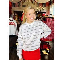 Stacys Striped Crew Neck