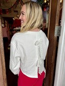 The Cropped Bow Beauty