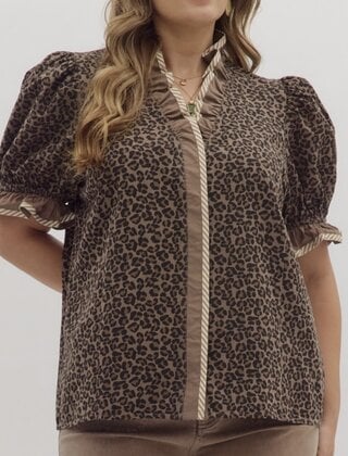 Lily Leopard Top