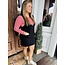 The Uptown Peach Vicki V Mini Dress