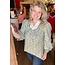The Uptown Peach Lila Leaf Blouse