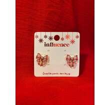 Bailey Bow Christmas Earrings