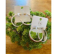 Francesca Flat Tube Hoops