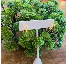 Simple Double Hoop Earrings