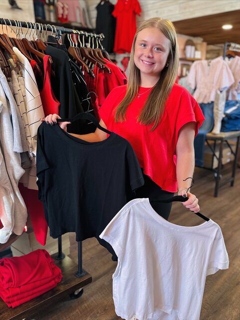 Olivia Open Back Top