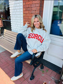 The Perfect Georgia Sweatshirt Grey