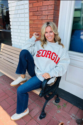The Perfect Georgia Sweatshirt Grey