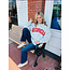 The Uptown Peach The Perfect Georgia Sweatshirt Grey
