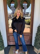 Brittanys Black Blouse