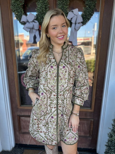 Charlotte Fall Floral Dress