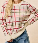 The Christmas Plaid Sweater