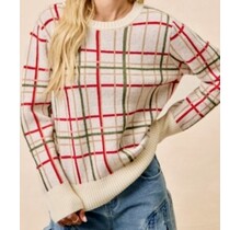 The Christmas Plaid Sweater