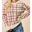 The Uptown Peach The Christmas Plaid Sweater