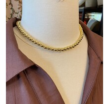 Bailey’s Beaded Gold Necklace