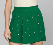 Festive Pearl Skort