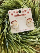 Pearl Santa Studs Pearl Santa Studs