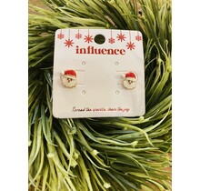 Mini Santa Studs