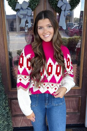 Fireside Chevron Sweater