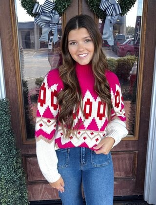 Fireside Chevron Sweater