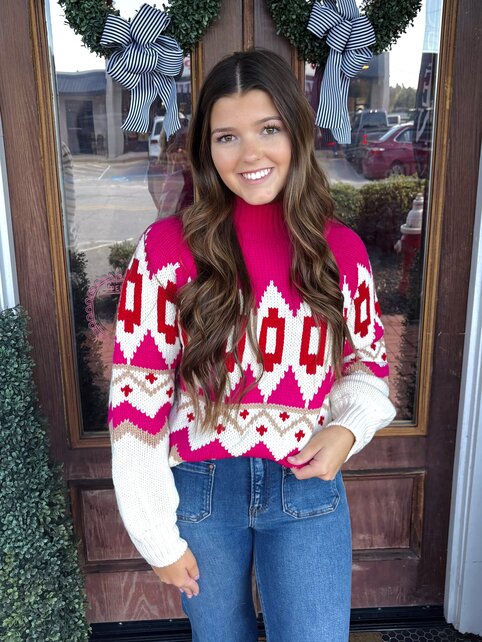 Fireside Chevron Sweater