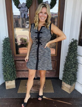 Bella Bow Knit Dress