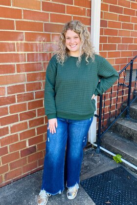 Hailey Quilted Pullover