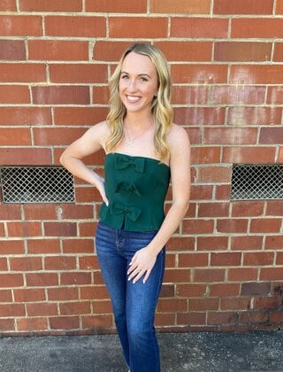 Triple Bow Tube Top