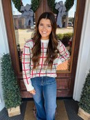 The Christmas Plaid Sweater