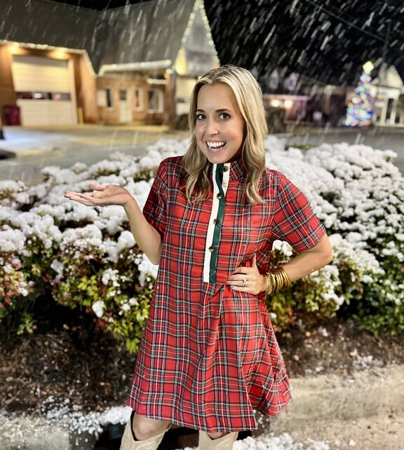 Peyton Plaid Dress