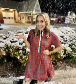 The Christmas Plaid Dress