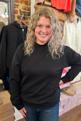 Scuba Mock Neck Pullover