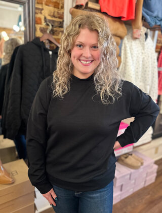 Scuba Mock Neck Pullover