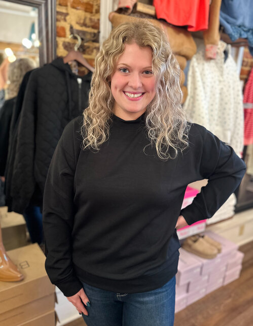 Scuba Mock Neck Pullover