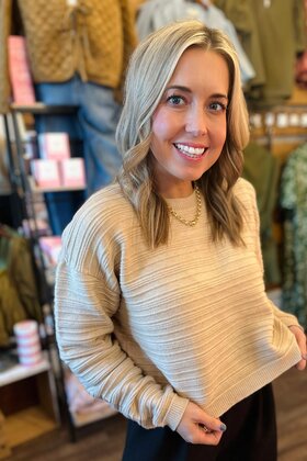 Courtney Cropped Sweater