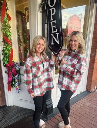 The Vintage Christmas Shacket