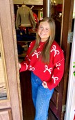 Pretty Present Bow Sweater